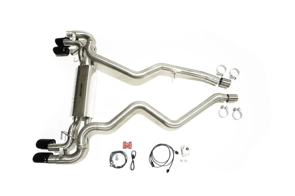 Aulitzky Exhaust ECE Endschalldämpfer 3" (76mm) mit Klappensteuerung – BMW Z4 M40i (G29) 340PS B58