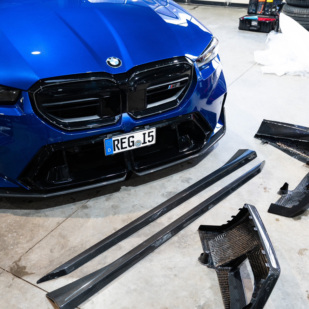 Carbonheld Carbon Frontlippe V3 – BMW M5 (G90/G99)