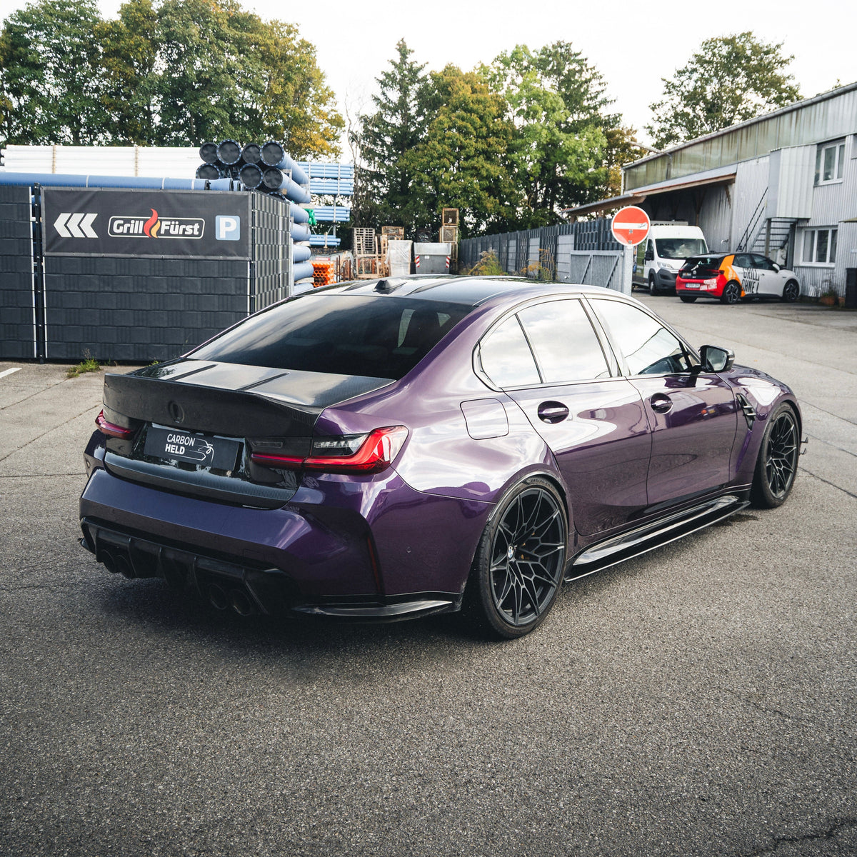 Carbonheld Carbon Kofferraumdeckel – BMW M3 (G80) / 3er (G20)