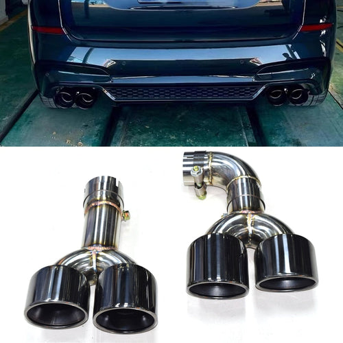 Carbonheld Auspuffblenden Edelstahl – BMW X3 (G01)