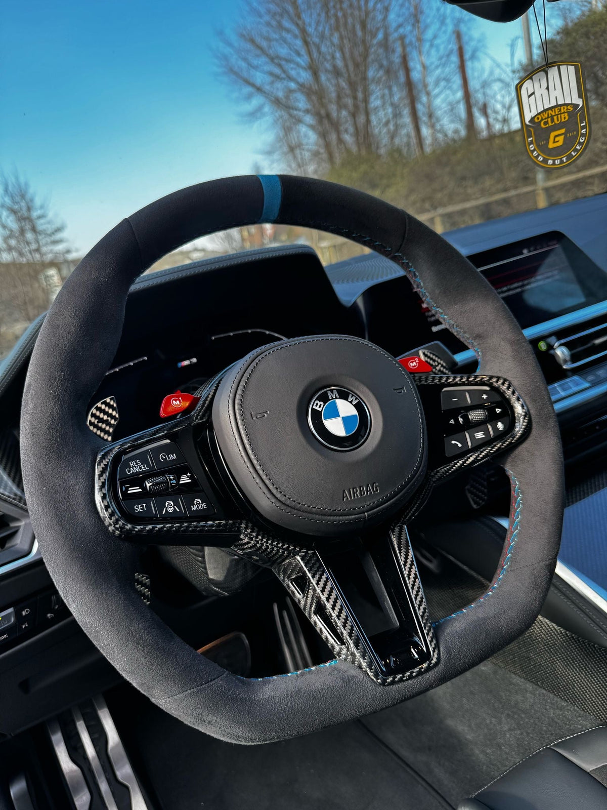 Carbonheld Carbon Alcantara Lenkrad LCI – BMW M2 (G87) / M3 (G80/G81) / M4 (G82)