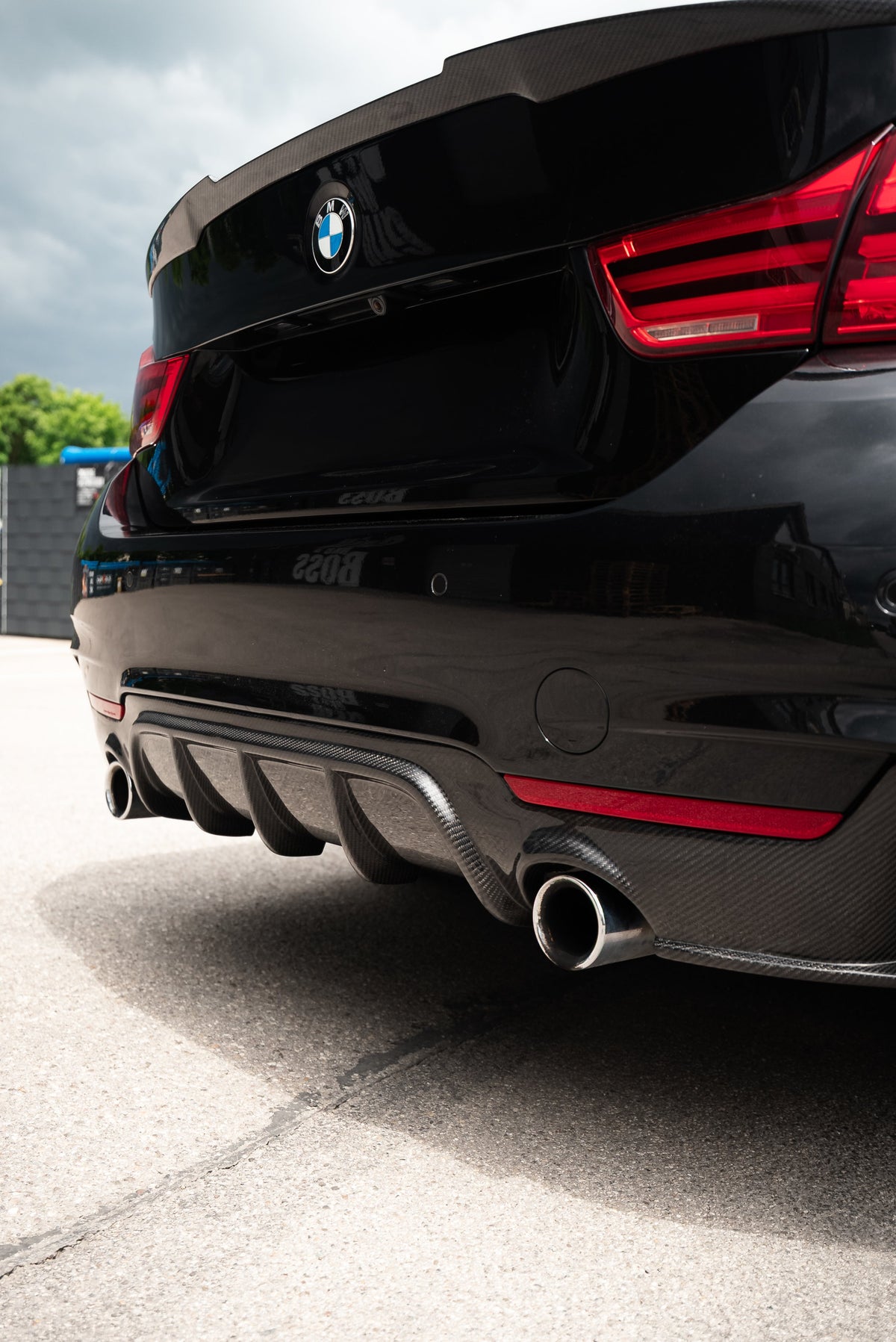 Carbonheld Carbon Heckdiffusor – BMW 4er M Sport (F32/F33)