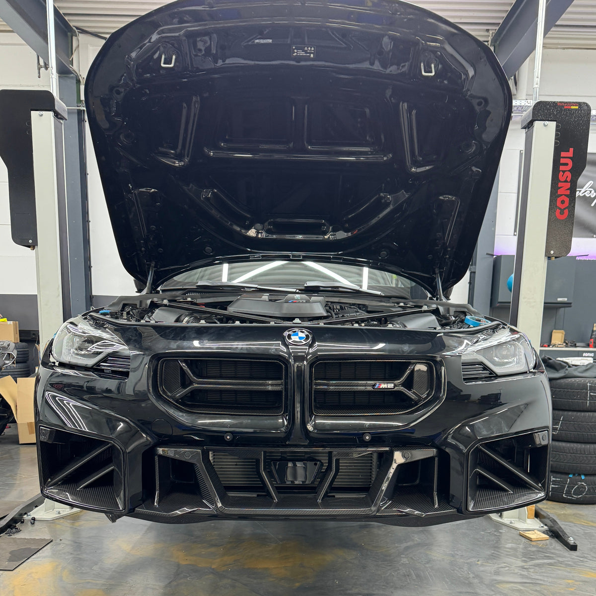 Carbonheld Carbon Frontstoßstangen-Abdeckung – BMW M2 (G87)