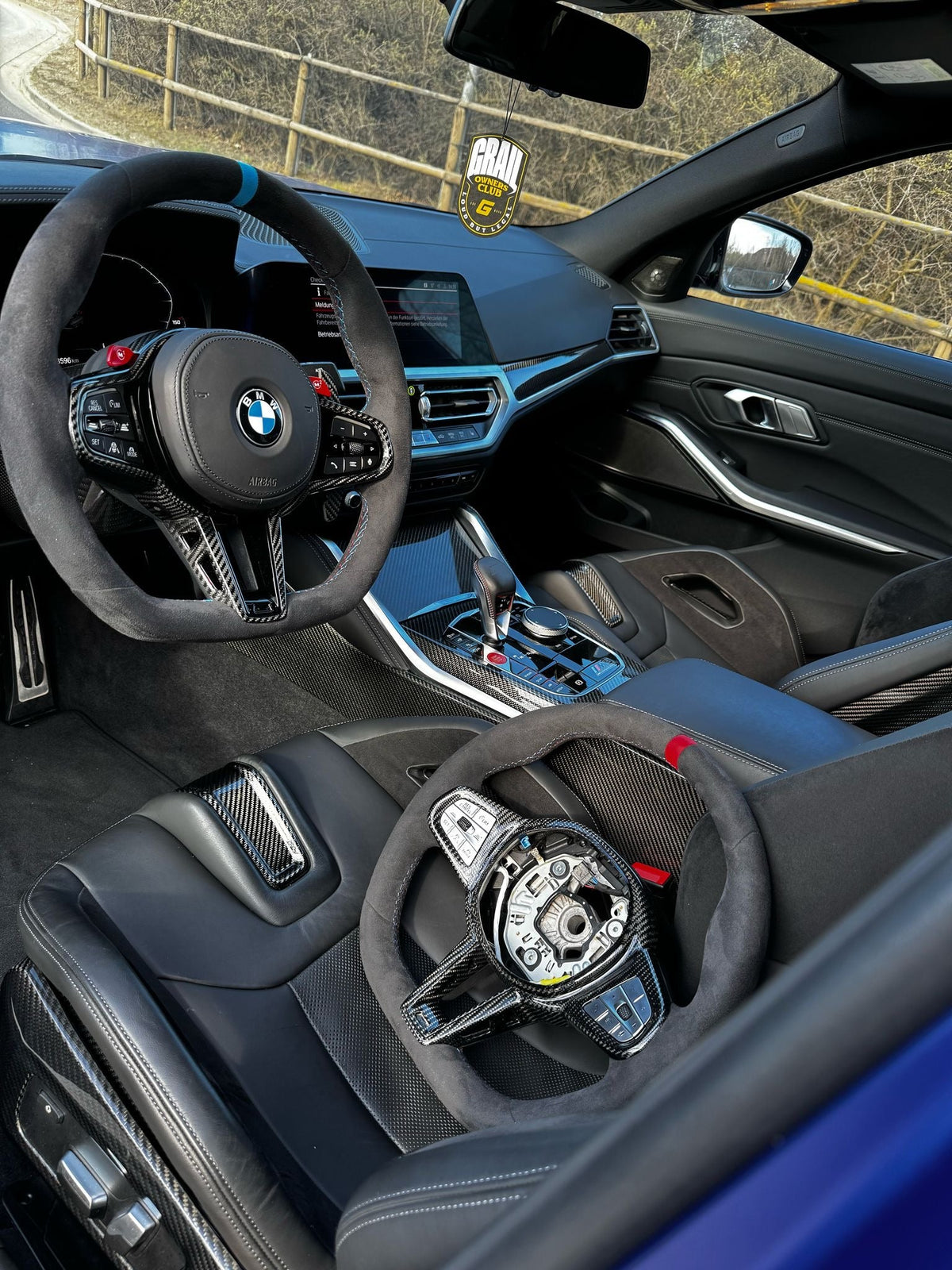 Carbonheld Carbon Alcantara Lenkrad LCI – BMW M2 (G87) / M3 (G80/G81) / M4 (G82)