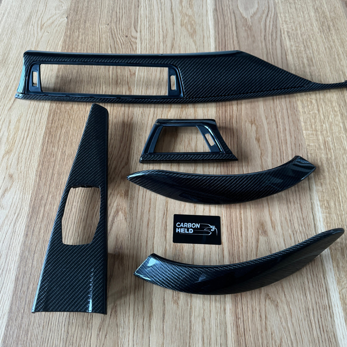Carbonheld Carbon Interieurleisten-Ersatzset – BMW 3er (F30) / 4er (F32) / M3 (F80) / M4 (F82)