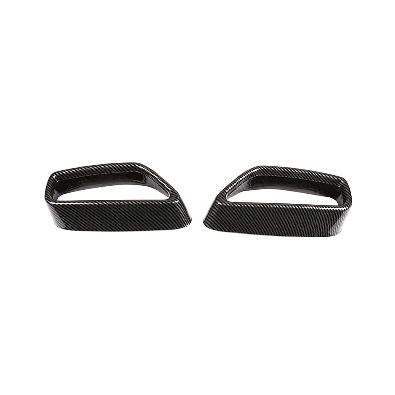 Carbonheld Auspuffblenden Schwarz / Carbon – BMW 5er (G30/G38)