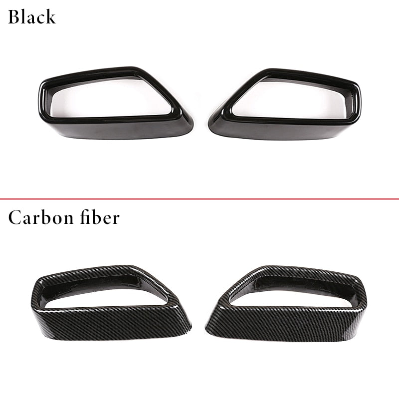 Carbonheld Auspuffblenden Schwarz / Carbon – BMW 5er (G30/G38)