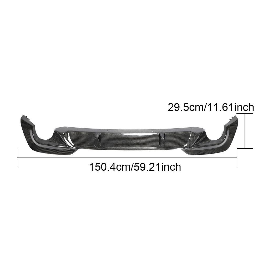 Carbonheld Carbon Heckdiffusor – BMW 3er M Sport (G20)