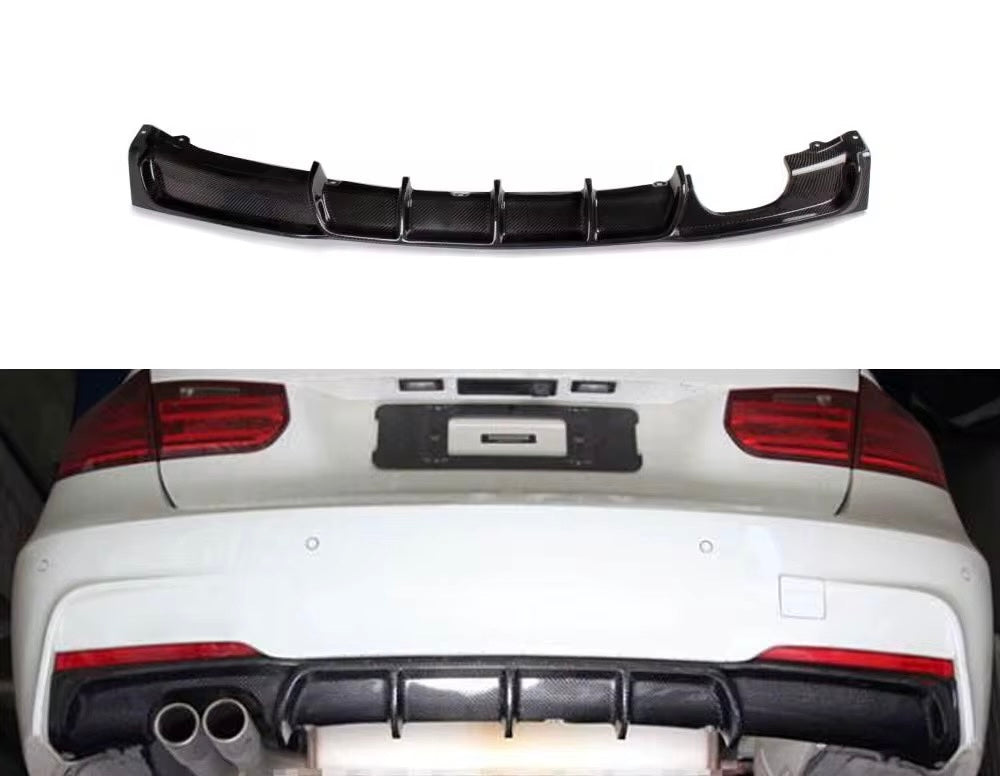 Carbonheld Carbon Diffusor – BMW 3er (F30/F31) 320/330/340d (Ausführung 2)