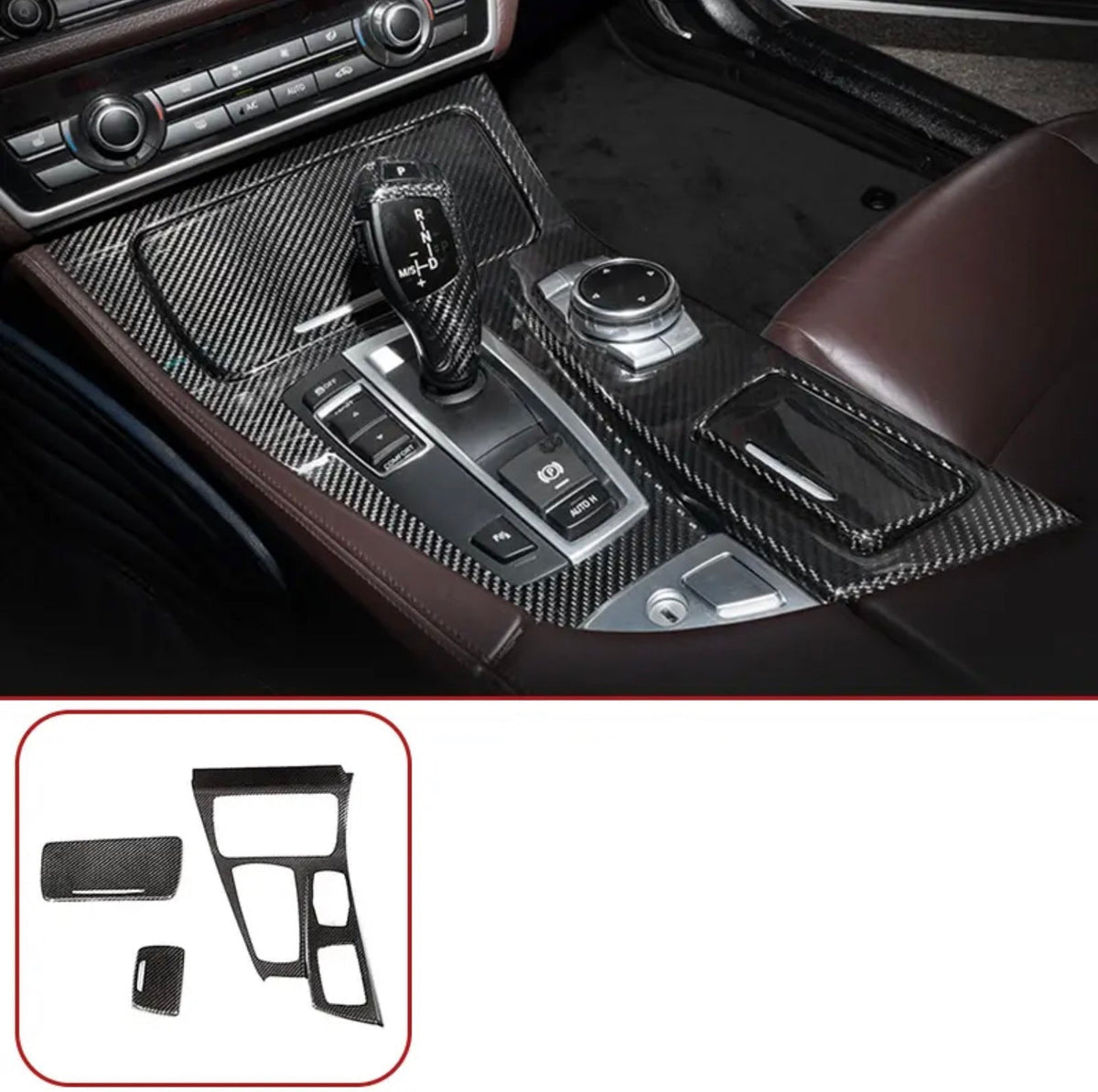 Carbonheld Carbon Interieurleisten-Set – BMW 5er (F10)