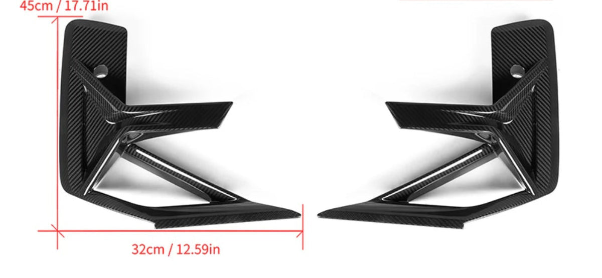 Carbonheld Carbon Front-Seitenlufteinlass – BMW X3 M / X4 M (F97)