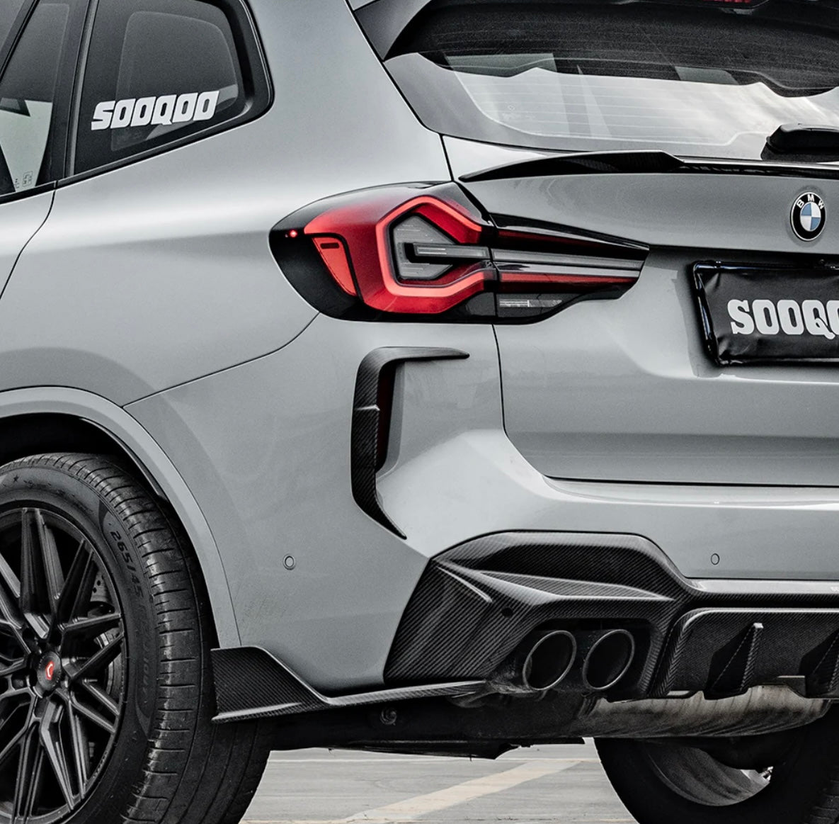 Carbonheld Carbon Lufteinlassblenden Heck – BMW X3 M / X4 M (F97)