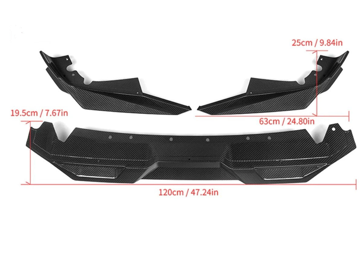 Carbonheld Carbon Frontlippe – BMW X5 M (F95)