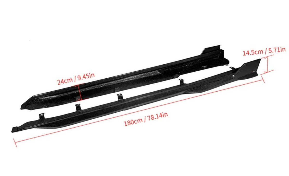 Carbonheld Carbon Seitenschweller – BMW X5 M (F95)