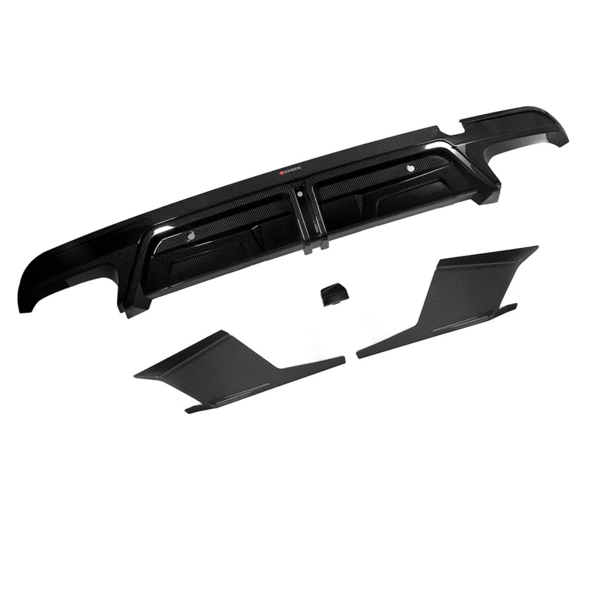 Carbonheld Carbon Diffusor mit Bremsleuchte – BMW X5 M (F95)