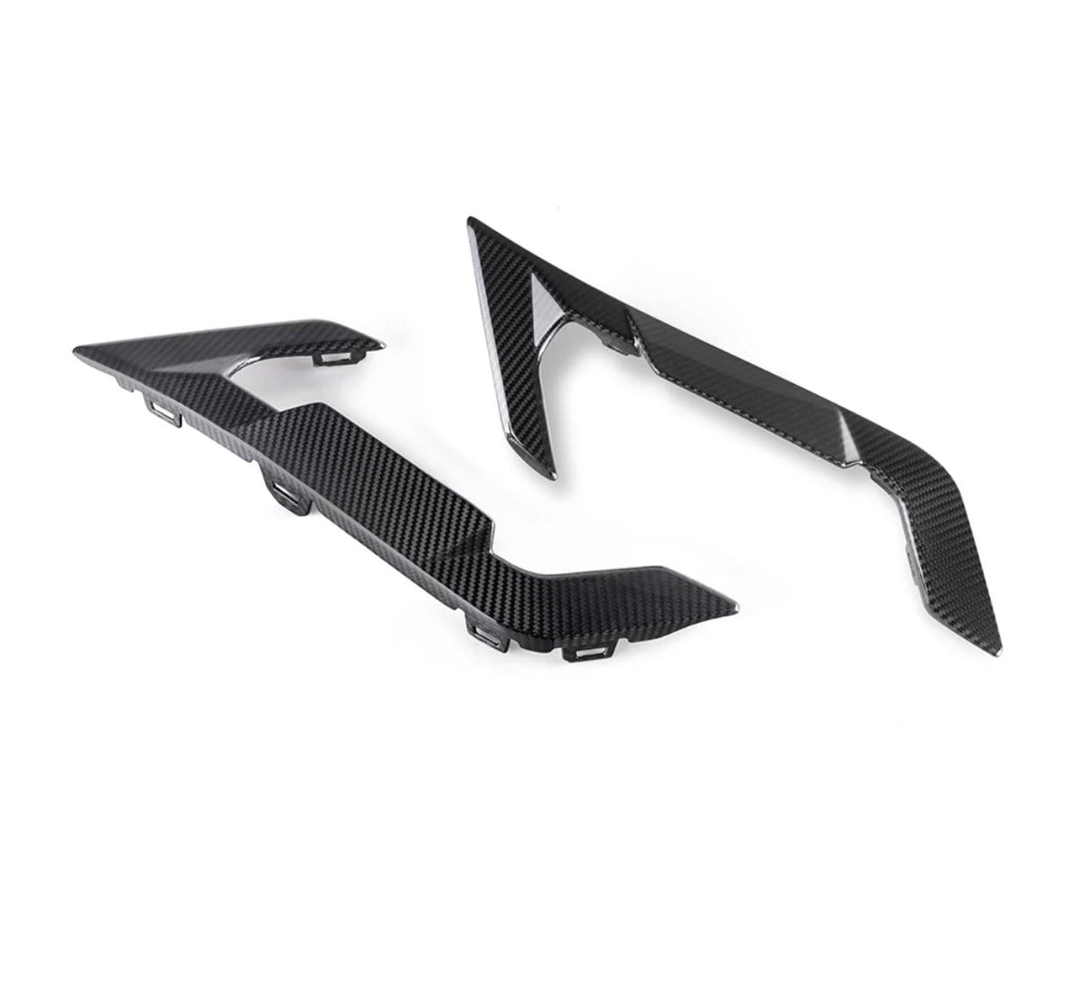 Carbonheld Carbon Kotflügelblenden – BMW X6 M (F96) LCI