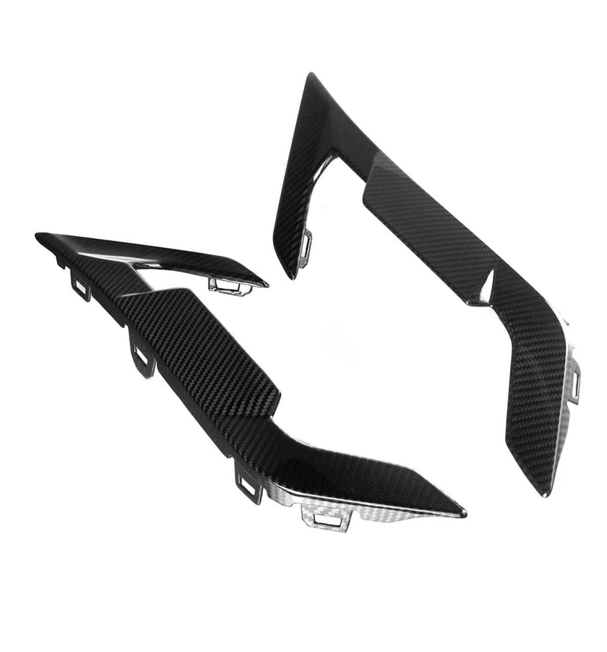 Carbonheld Carbon Kotflügelblenden – BMW X6 M (F96) LCI