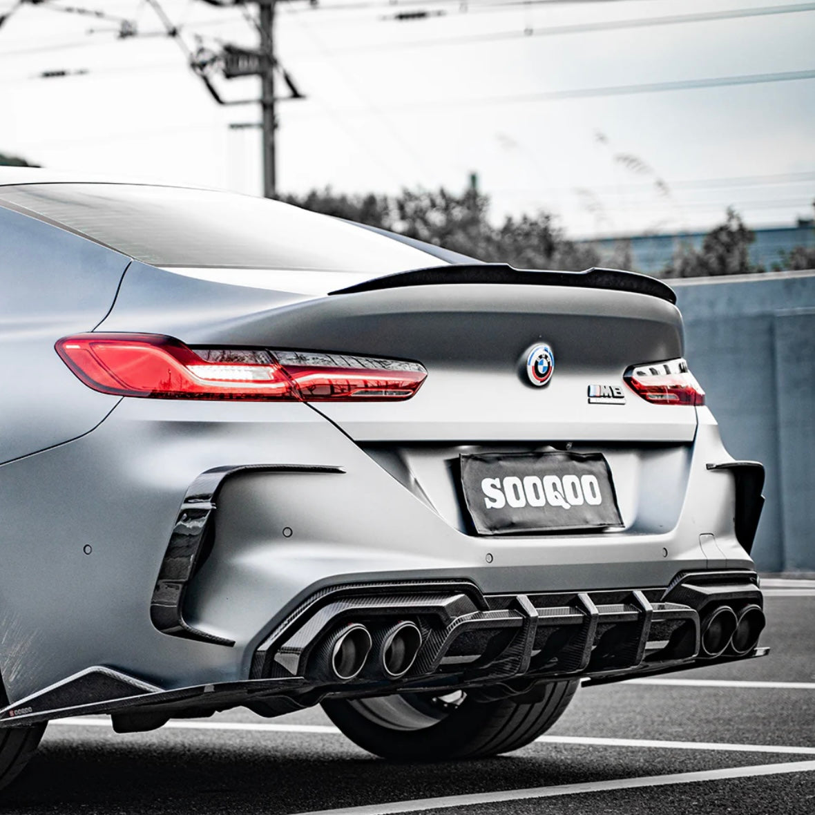 Carbonheld Carbon Lufteinlassblenden Heck – BMW M8 (F91/F92)