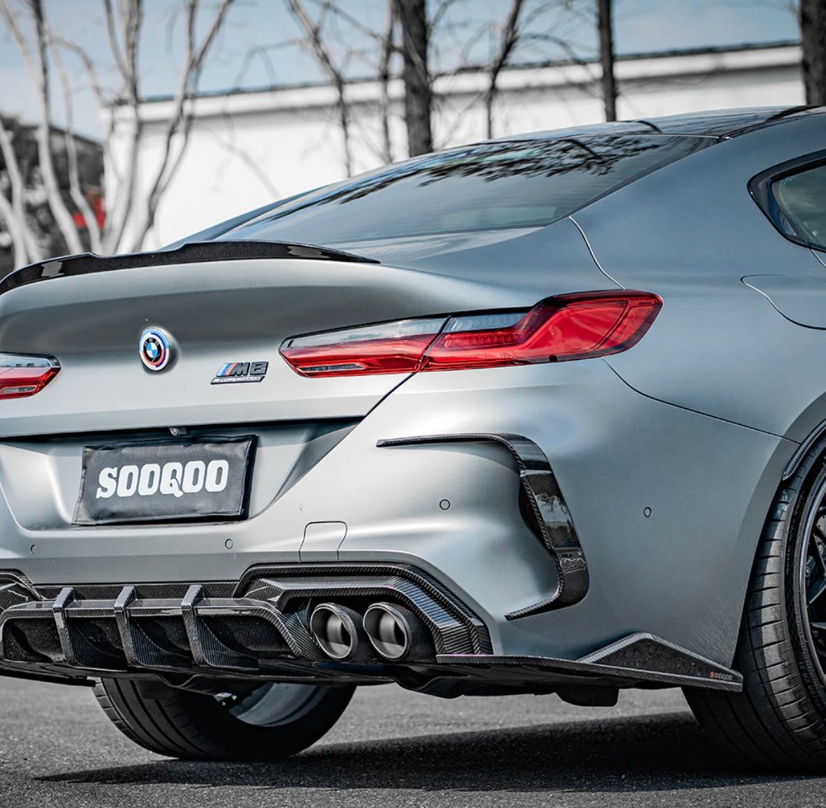 Carbonheld Carbon Lufteinlassblenden Heck V2 – BMW M8 (F91/F92)