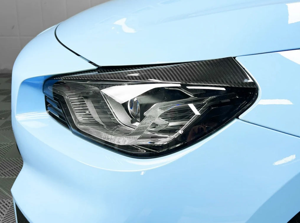 Carbonheld Carbon Eyebrows (Scheinwerferblenden) – BMW M2 (G87)