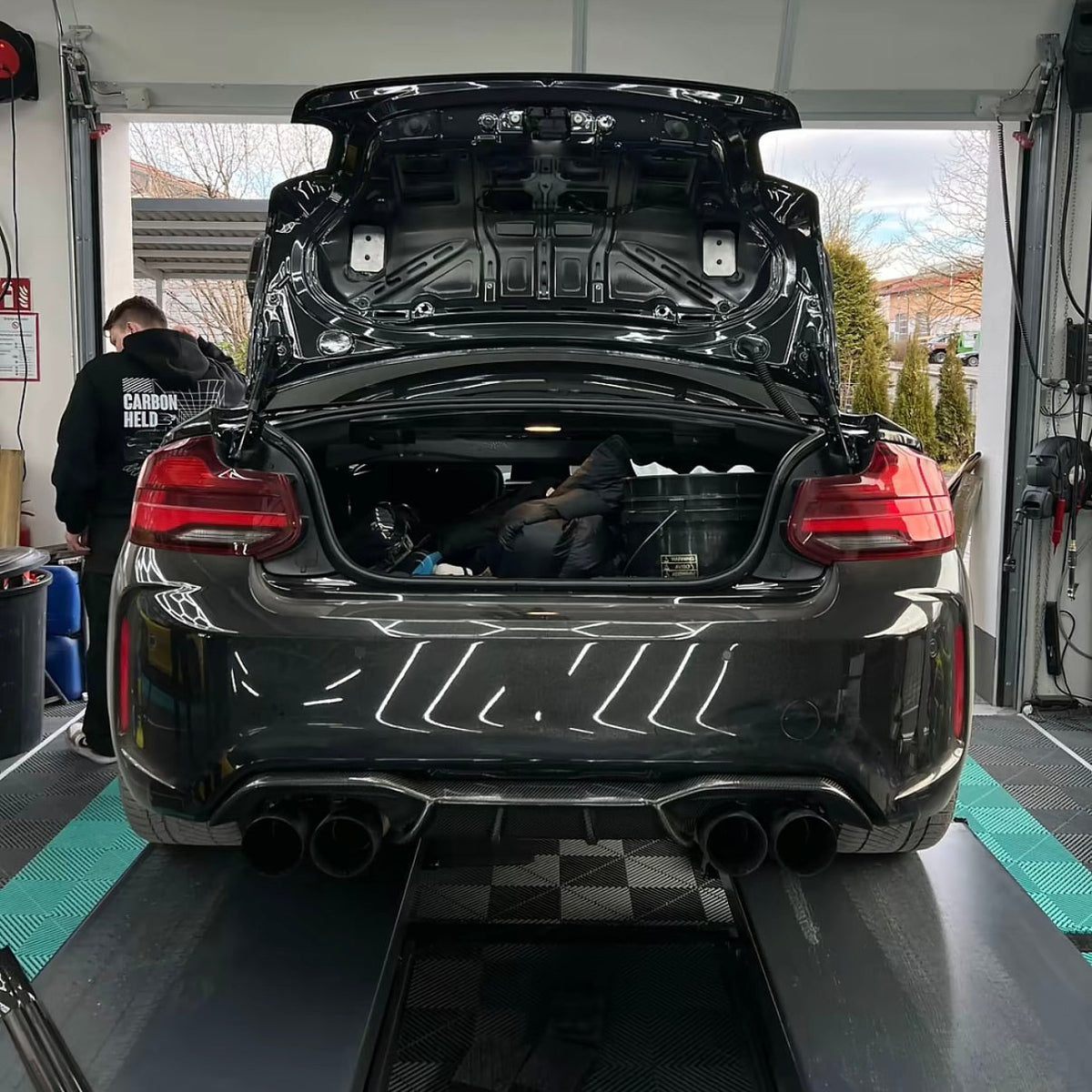 Carbonheld Carbon Heckdiffusor – BMW M2 / M2 Competition (F87)