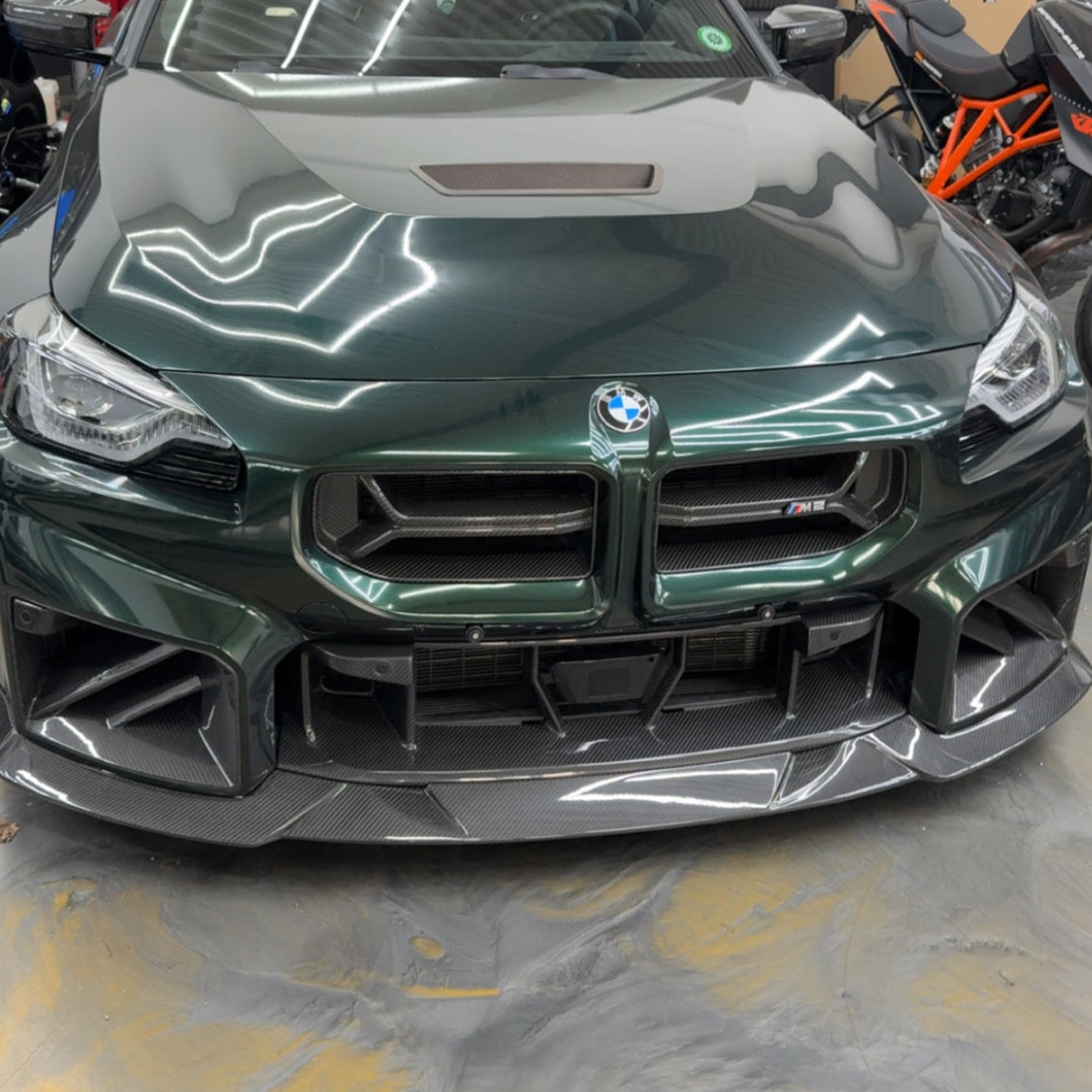Carbonheld Carbon Frontlippe V2 – BMW M2 (G87) (Ausführung 2)