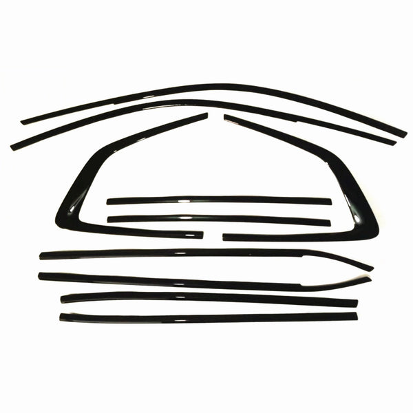 Carbonheld Fensterleisten-Abdeckung Edelstahl – BMW X3 (G01)