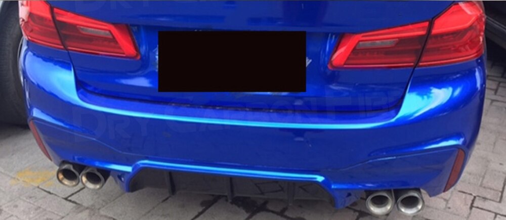 Carbonheld Auspuffblenden Edelstahl – BMW 5er (G30/G38)
