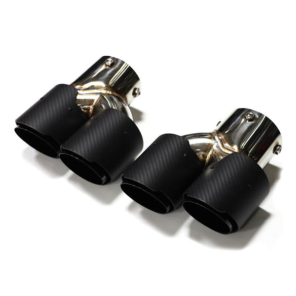 Carbonheld Auspuffblenden 101 mm – BMW M340i (G20) / M440i (G22) / M240i (G42)