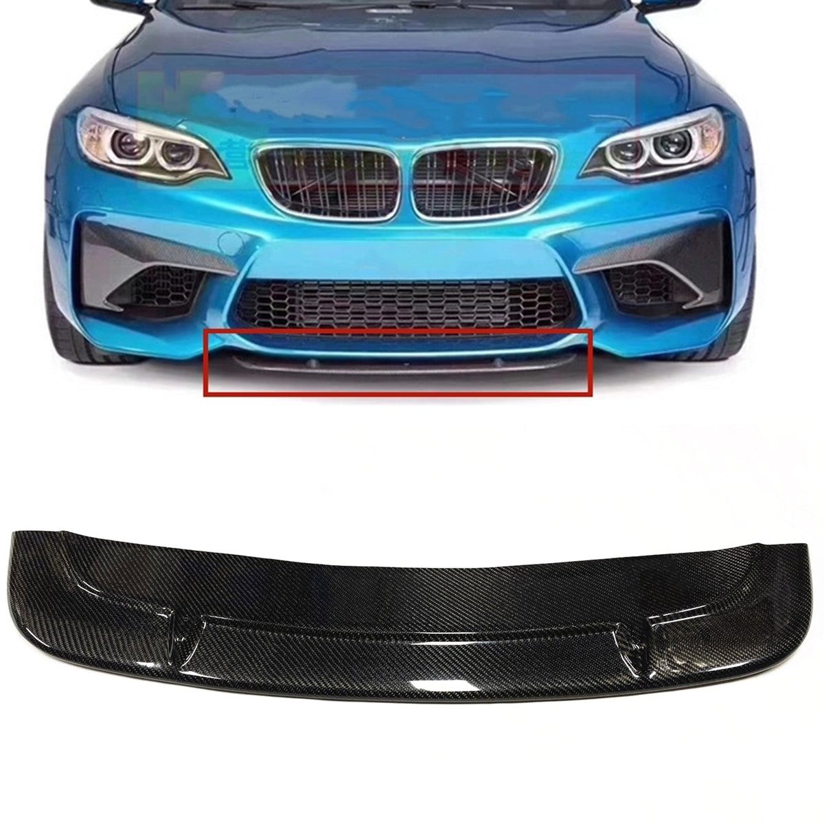 Carbonheld Carbon Frontsplitter – BMW M2 (F87)