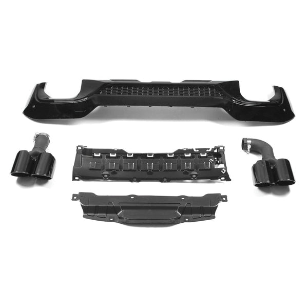 Carbonheld Diffusor wahlweise mit Auspuffblenden – BMW X3 (G01)