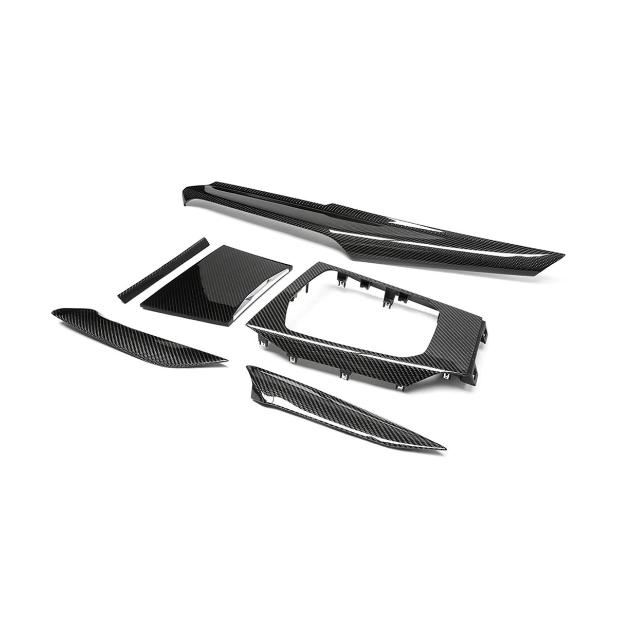 Carbonheld Carbon Interieurleisten Ersatzset – BMW M2 (G87) / M3 (G80) / 2er Coupé (G42)