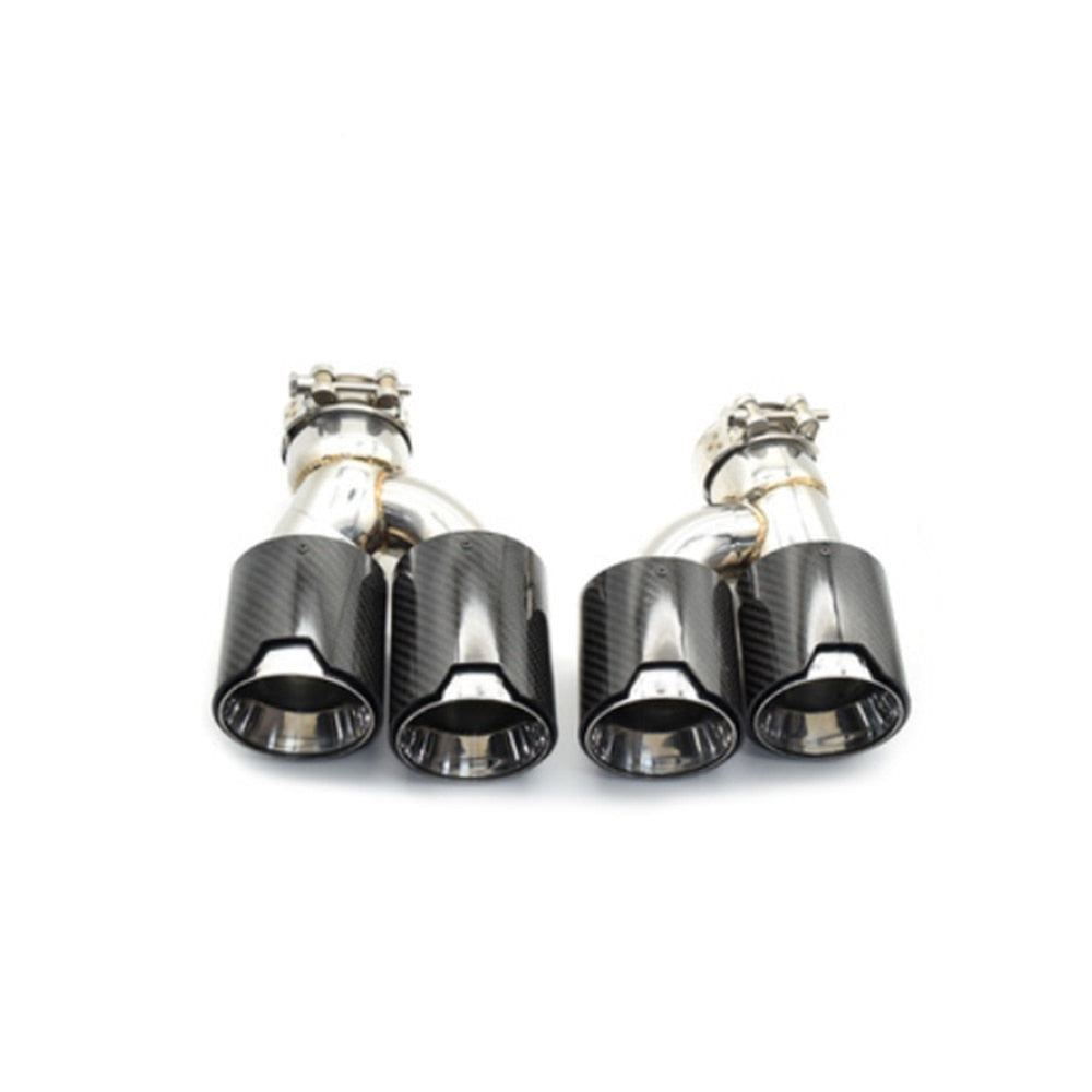 Carbonheld Auspuffblenden Edelstahl – BMW 5er (G30/G38)
