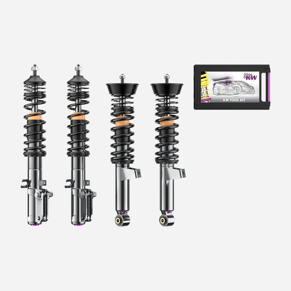 KW Gewindefahrwerk V3 Classic Line (Federbeinumbau) – Audi Quattro (Urquattro) (Typ 85)