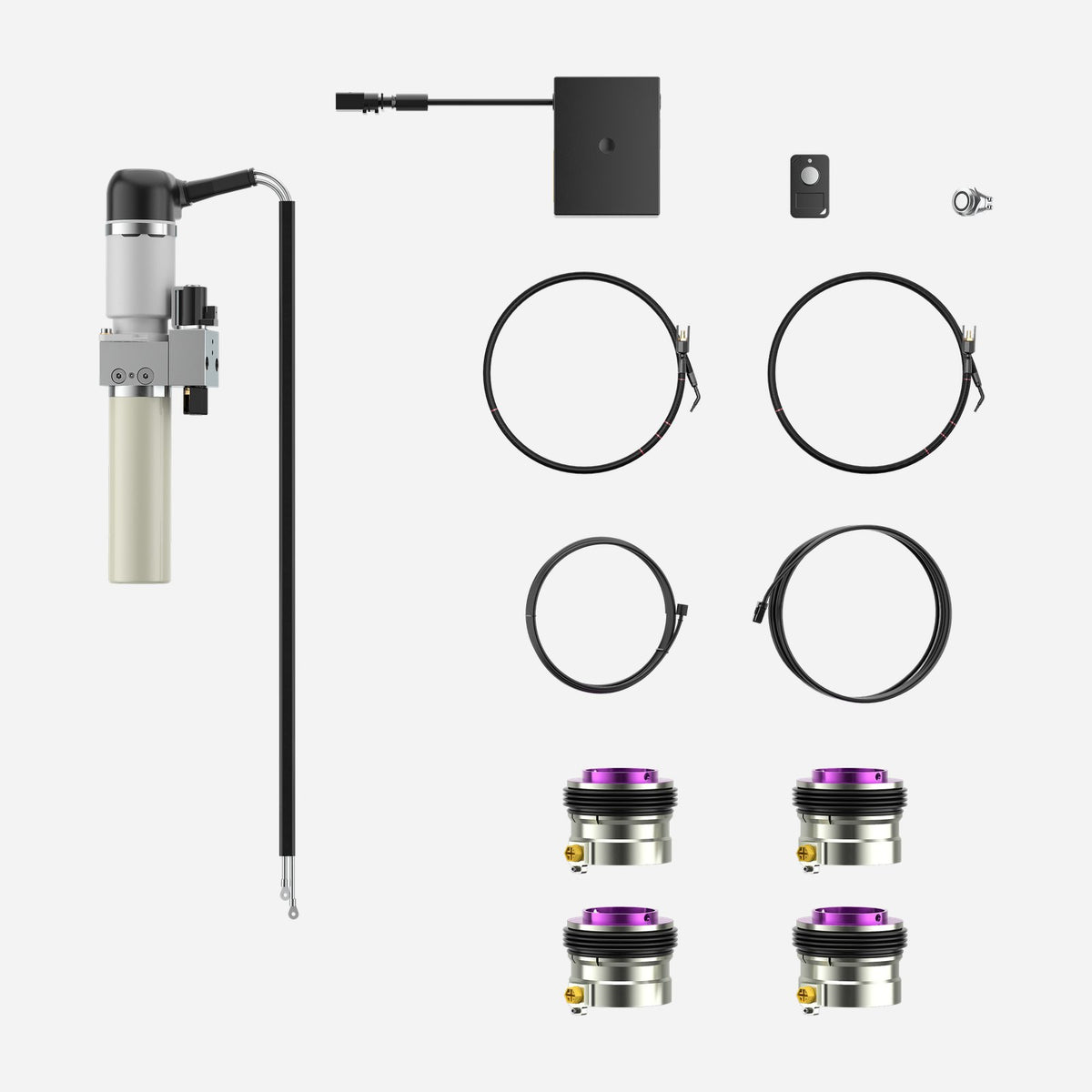 KW HLS 2 Hydraulik Liftsystem f. OEM Dämpfer – Mercedes SL65 AMG Black Series, Typ 230 AMG BS – Abbildung ähnlich